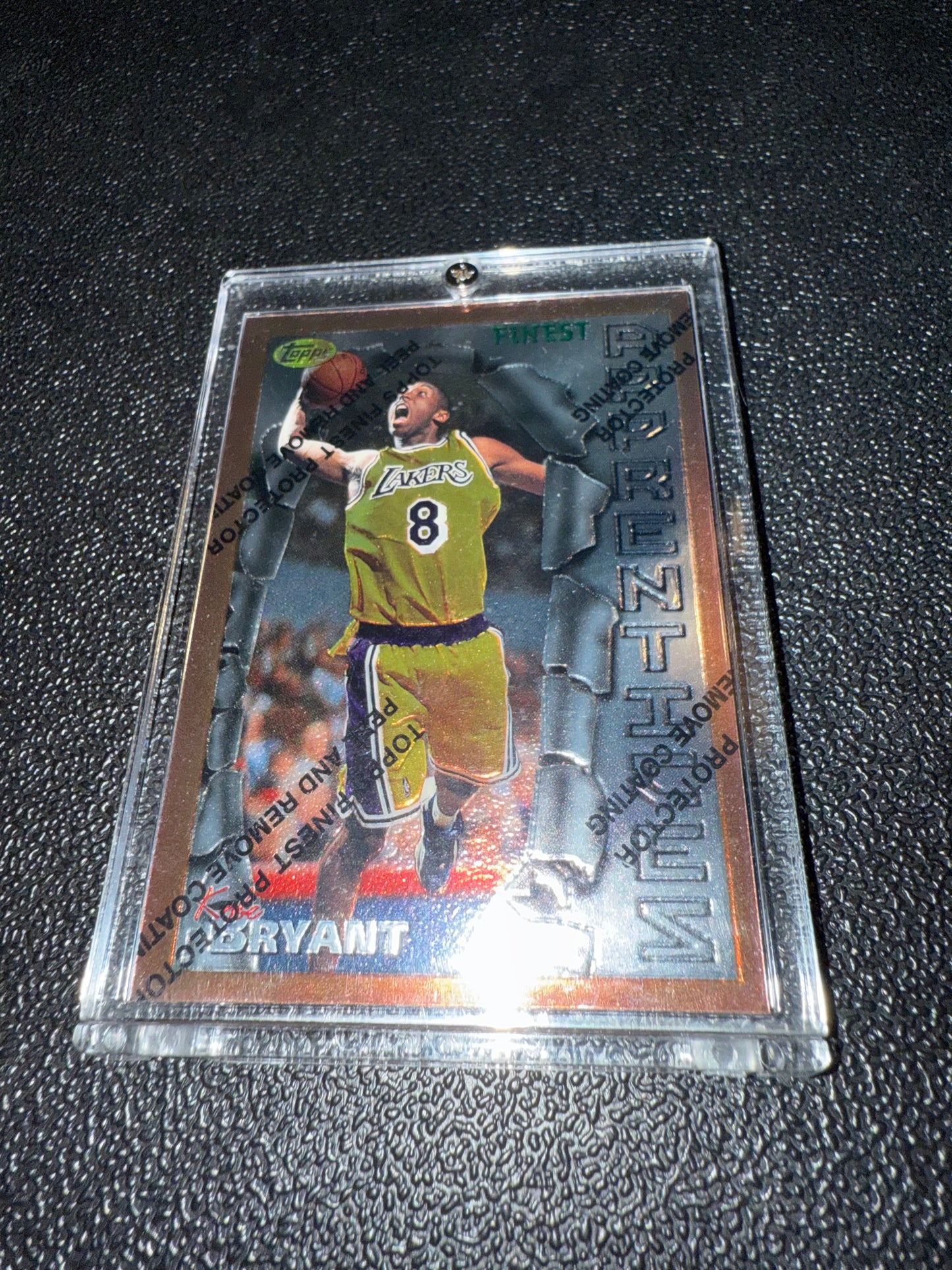 Kobe Bryant “Finest” card 74 theme A10 1995-1996