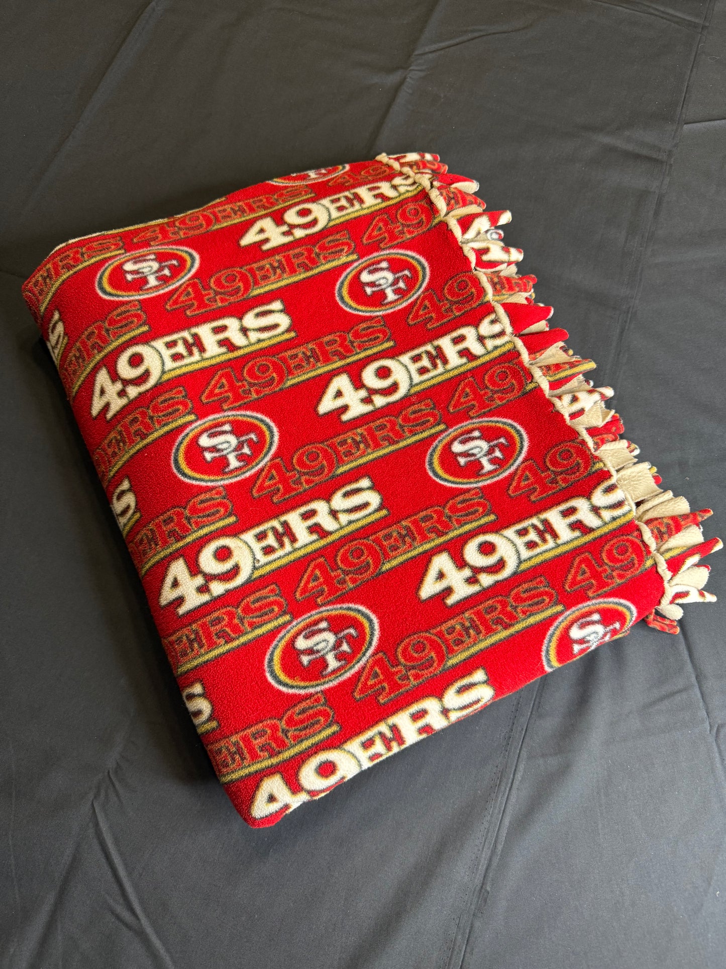 49ers custom handmade blanket