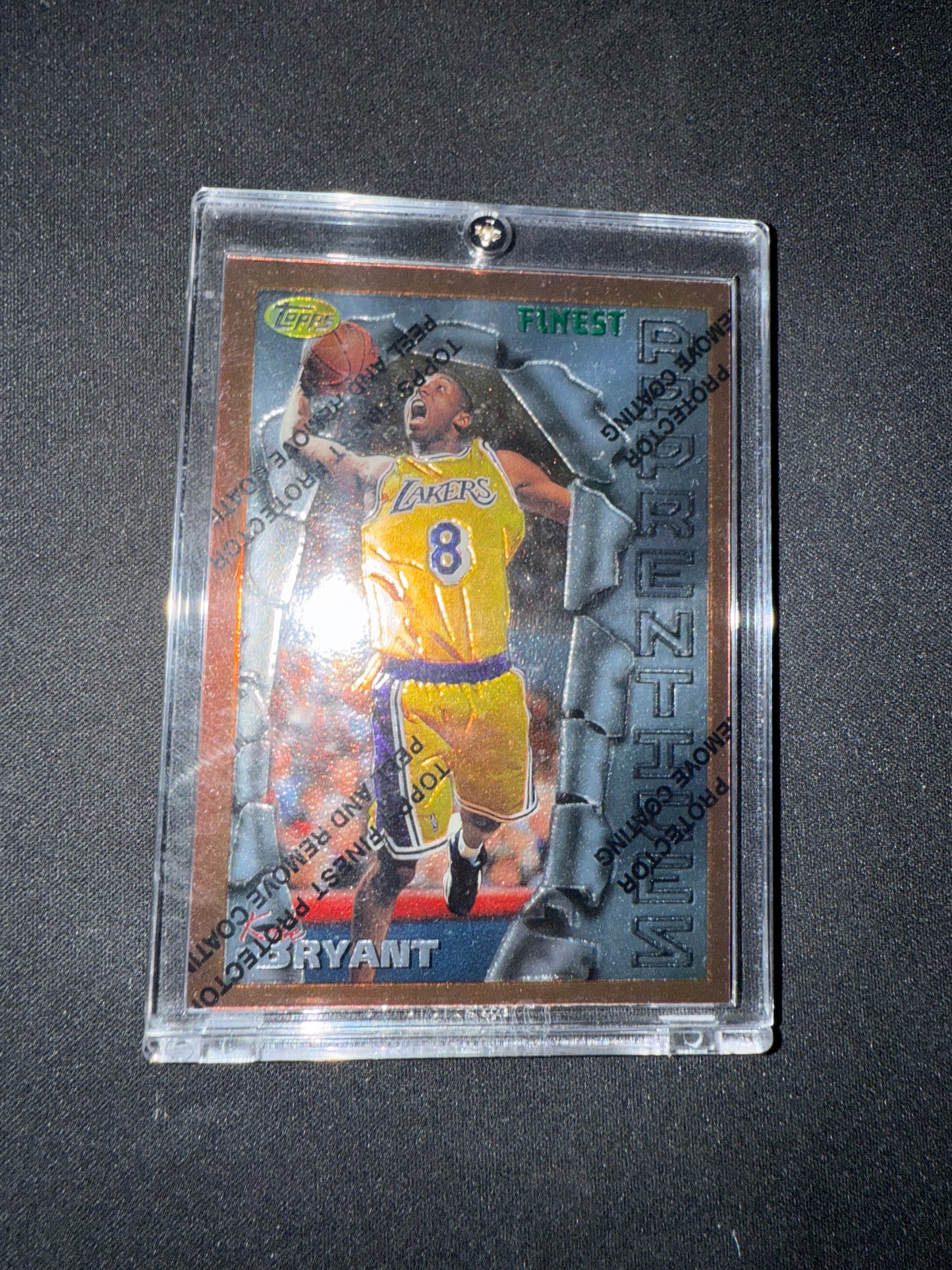 Kobe Bryant “Finest” card 74 theme A10 1995-1996