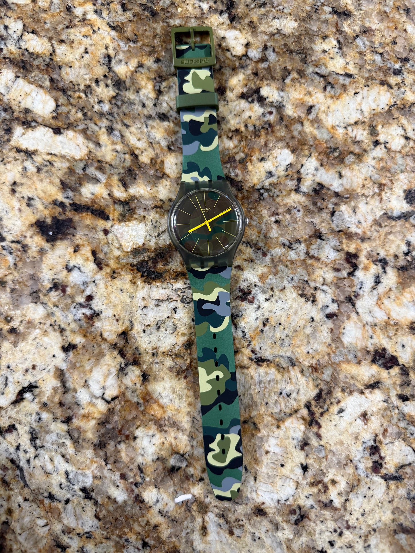 Swatch Wrist Watch Camo