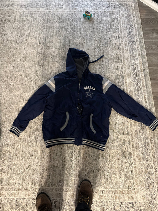 Cowboys reversible sweater