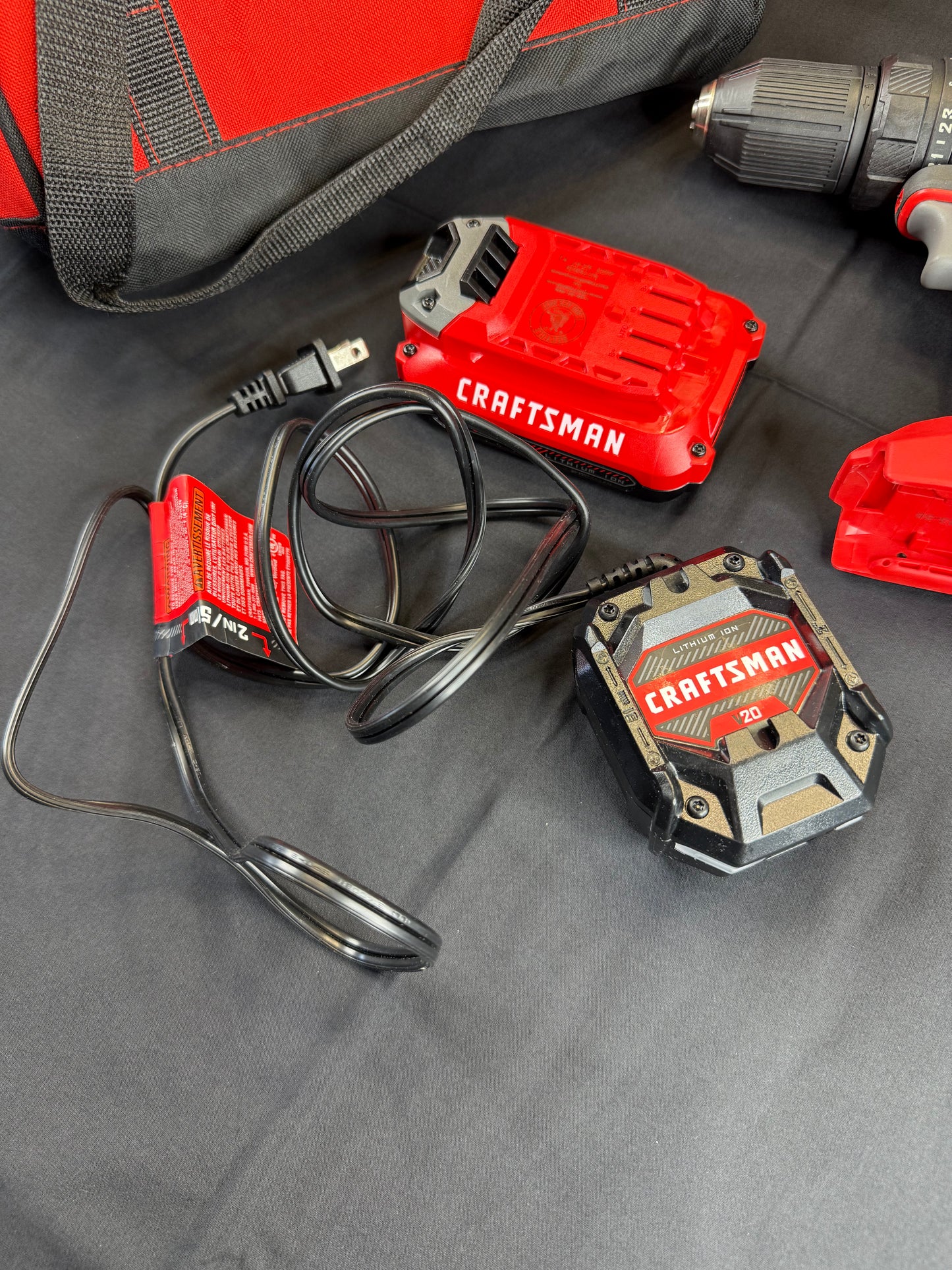 Craftsman V20 Drill set