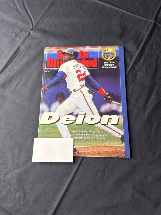 Sports Illustrated Deion MLB edition