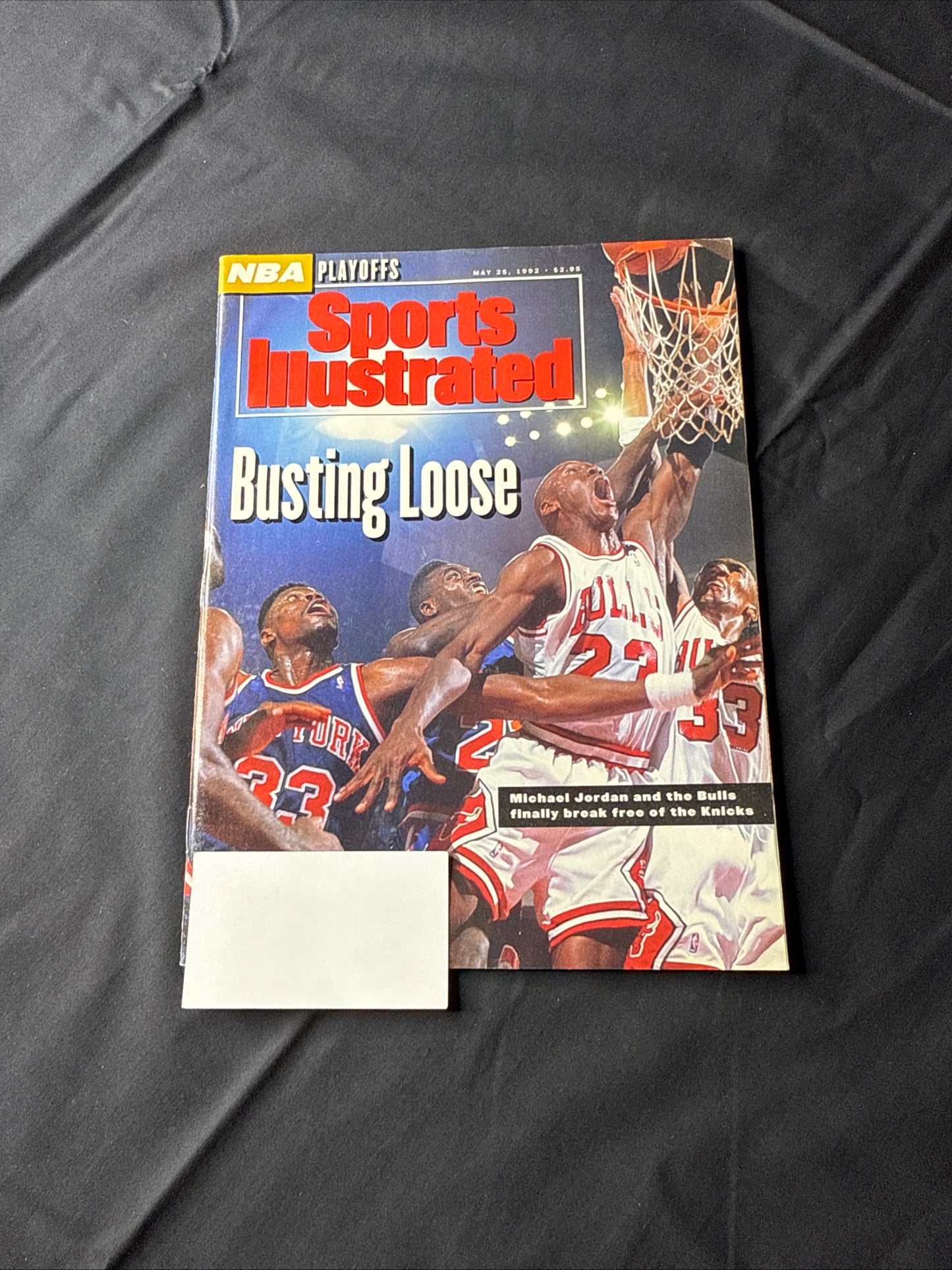 Sports Illustrated MJ Busting loose