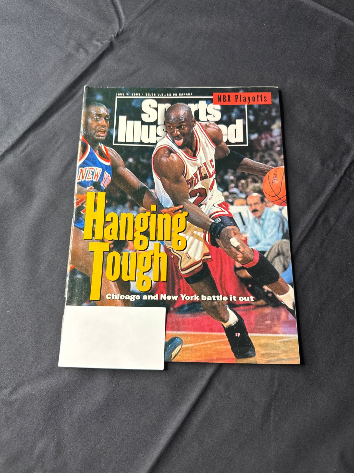 Sports Illustrated MJ Hanging tough 1993