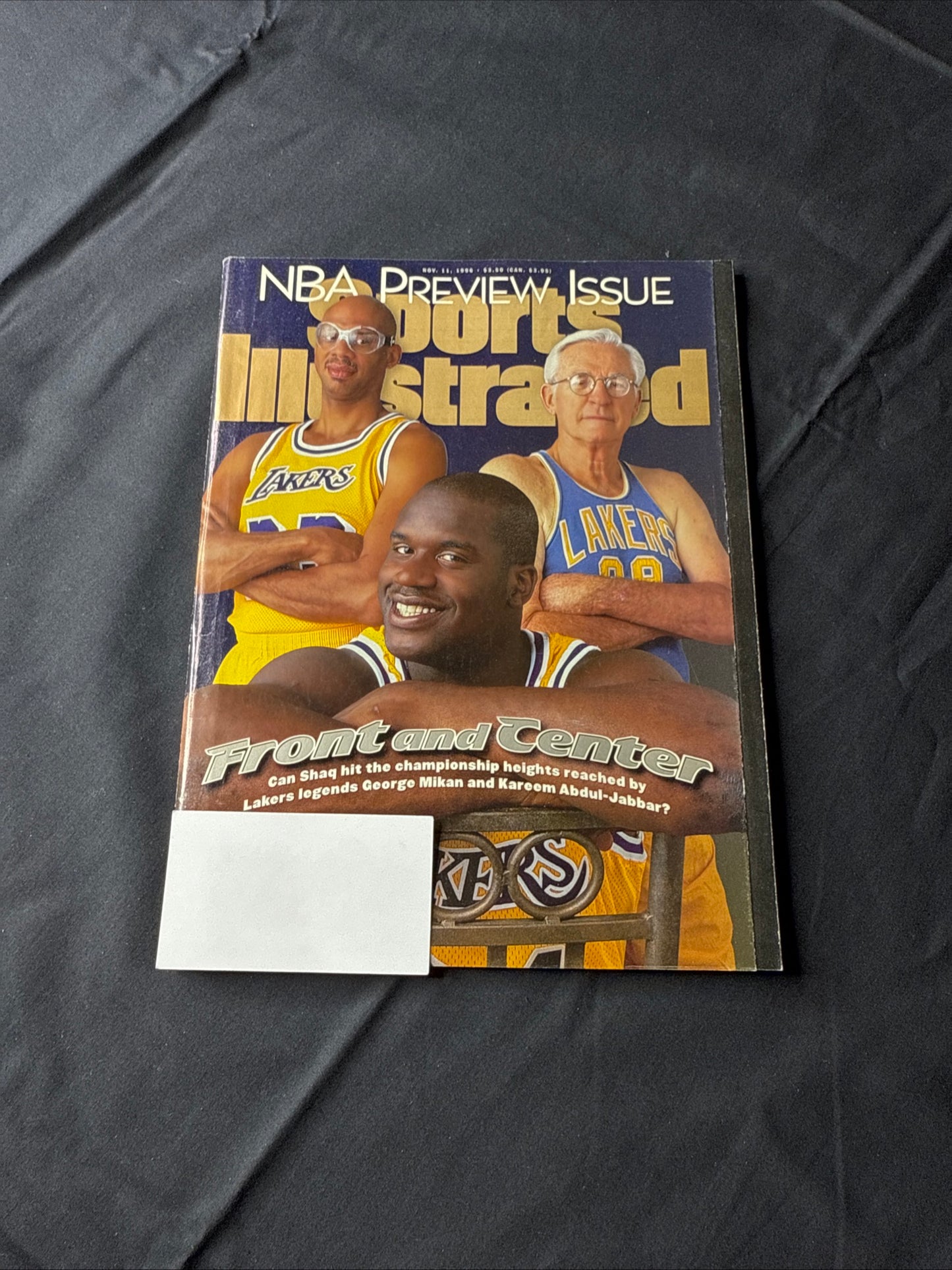 Sports Illustrated Shaq, Mikan, and Kareem