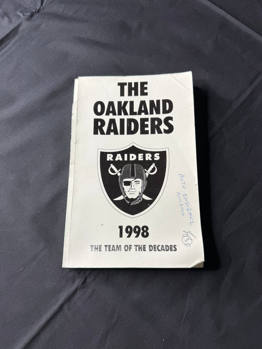 THE OAKLAND RAIDERS book 1998