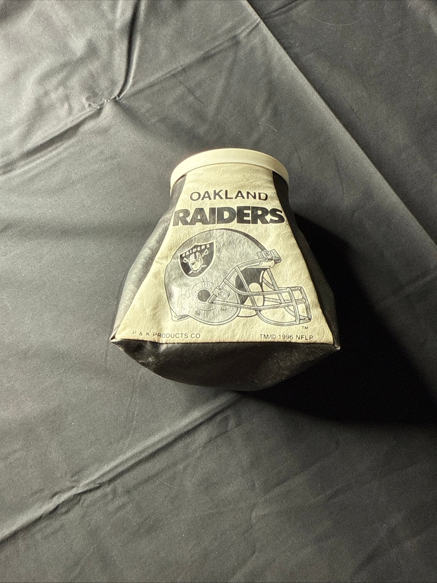 Oakland Raiders Cup holder bean bag